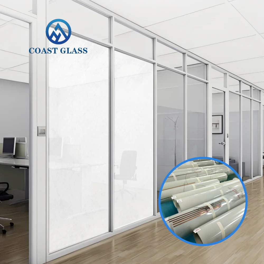 

PDLC Film Smart Glass Window 110V Electric Switchable Privacy Film Magic Glass