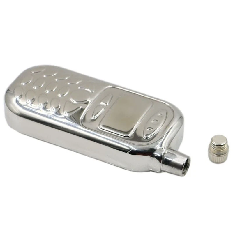 Stainless Steel Hip Flask Liquor Drink Phone Shaped Hip Flask Whiskey Flagon Whisky Pot Pocket Container 1 Pcs image 5
