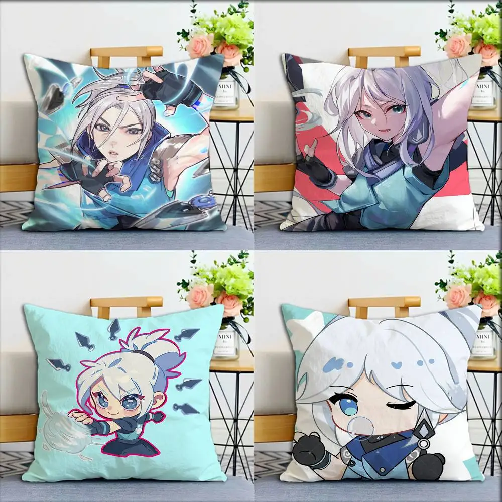 

Game Jett World Various Sizes Square Pillow Case For Car Home Bedchamber Decor