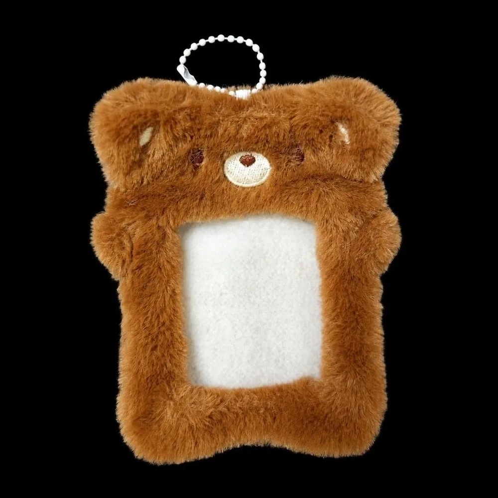 High Quality Multifunctional Photocard Case Bear/Rabbit/Chick Bus Door Cards Sleeve Cute Cartoon Photo Card Holder Students