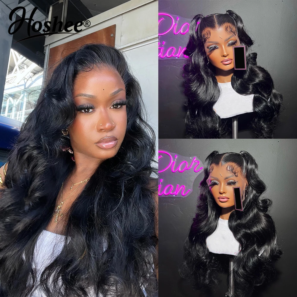 

Body Wave Wig Human Hair Loose Deep Wave 4x4 Lace Closure Wig Pre Plucked Brazilian Remy Human Hair Wigs For Women 250% Density