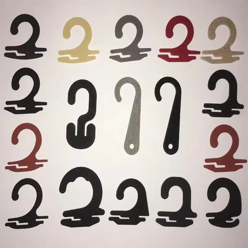 

1000pcs Paper Socks Hook Fastener Paperboard Hanging Socks Gloves Clothes Display Packaging Environmental Protection