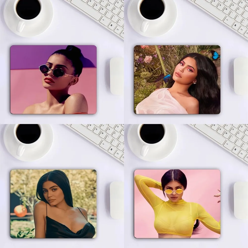 K-Kylie J-Jenner Mousepad Mousepad Game Pc Accessories Overlock MouseMat Computer Desk Mat