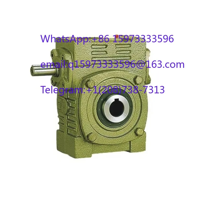 Iron Shell WPWK70/80/100/120/135/155 Worm Gear Reducer and Vertical Gearbox for Industrial Drive Systems