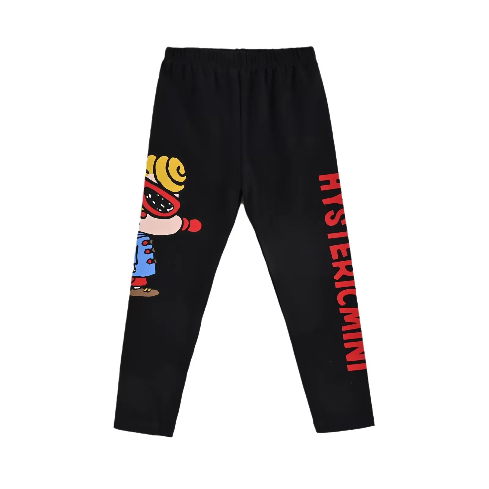 

2025 Japanese Kawaii Baby Girl Leggings High-Elastic Cotton Cozy Autumn Long Pants Hysteric Mini Base Layer Bottom Pants