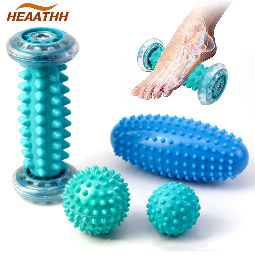 

Foot Massage Roller Heel Spur Hedgehog Ball Foot Massage Roller for Relief of Muscle Soreness, Plantar Fasciitis Pain Relief