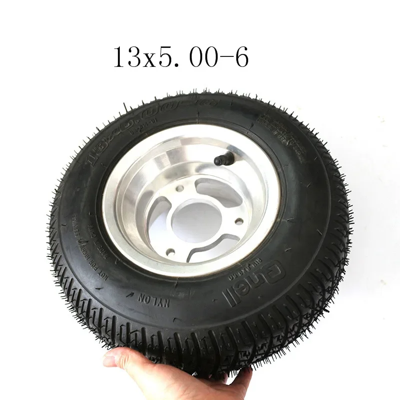 13x5.00-6 inch Tubeless Tyre Tire For ATV QUAD Bike Gokart Scooter mini Buggy Mower 13X5.00-6