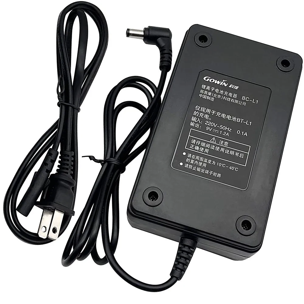 Imagem -02 - Gaowin-carregador para Gowin Bt-l1 Bateria Estação Total Bt-l1w 202r 302r Estação Total Plugue ue Eua Qualidade Superior