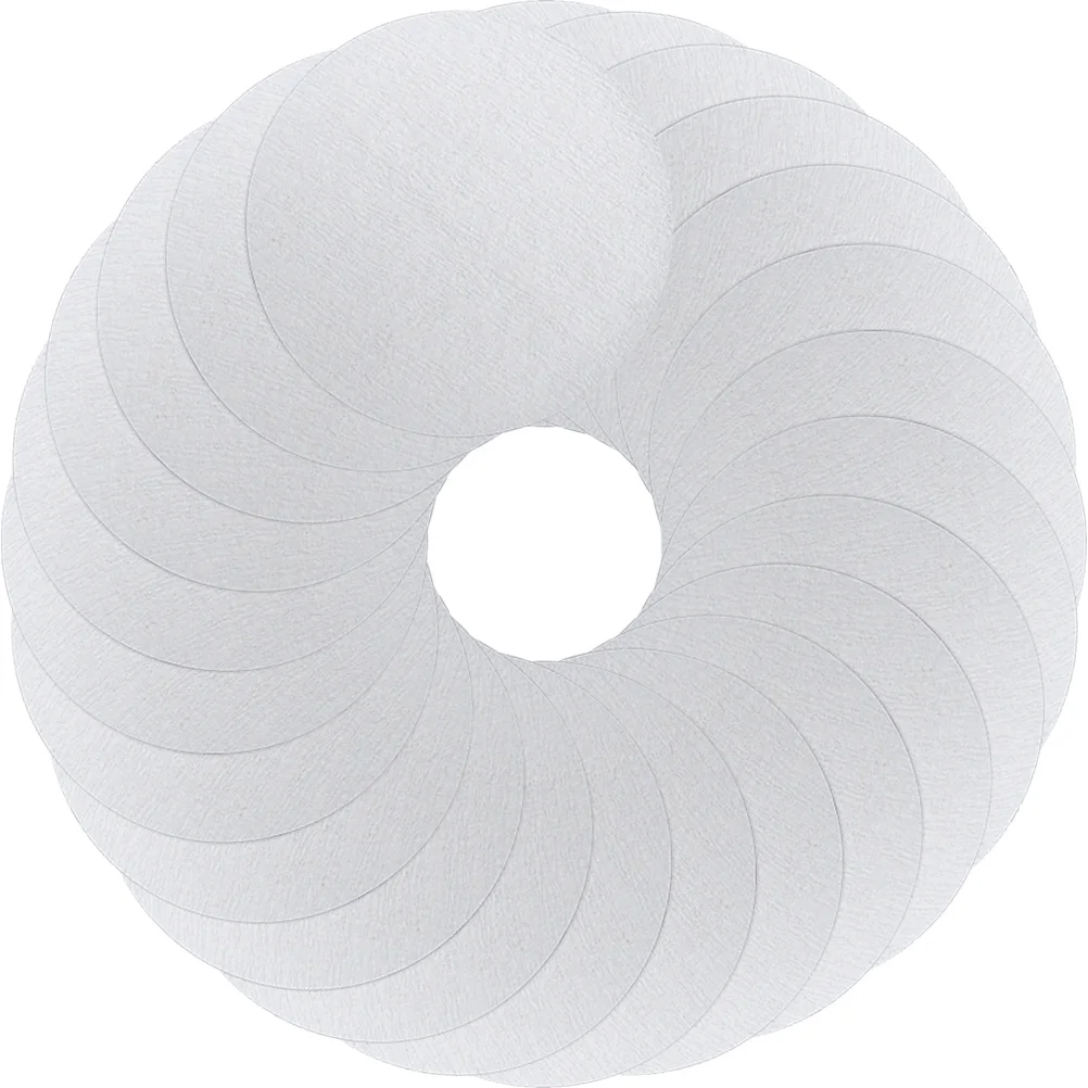 

100 Pcs Round Powder Bowl Coffee Filters 5 1CM Espresso Filter Paper Unbleached Disposable Fine Filtration Daily Replacement