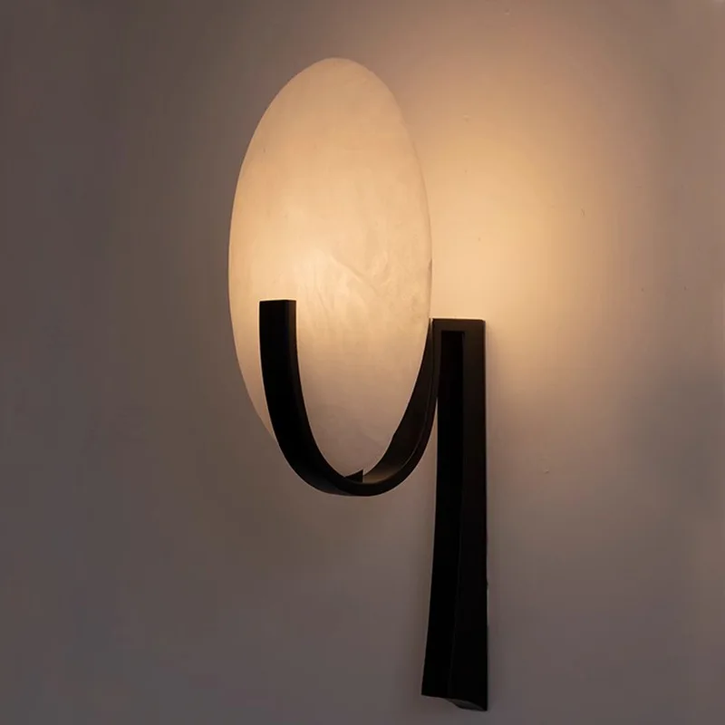Light French living room background wall medieval postmodern Internet celebrity aisle bedroom bedside
