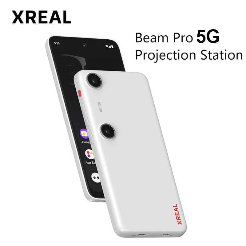 5G XREAL Beam Pro AR Spatial Computing Terminal Adaptable 3D Spatial Video Shooting for Xreal AR Glasses [Global Version]
