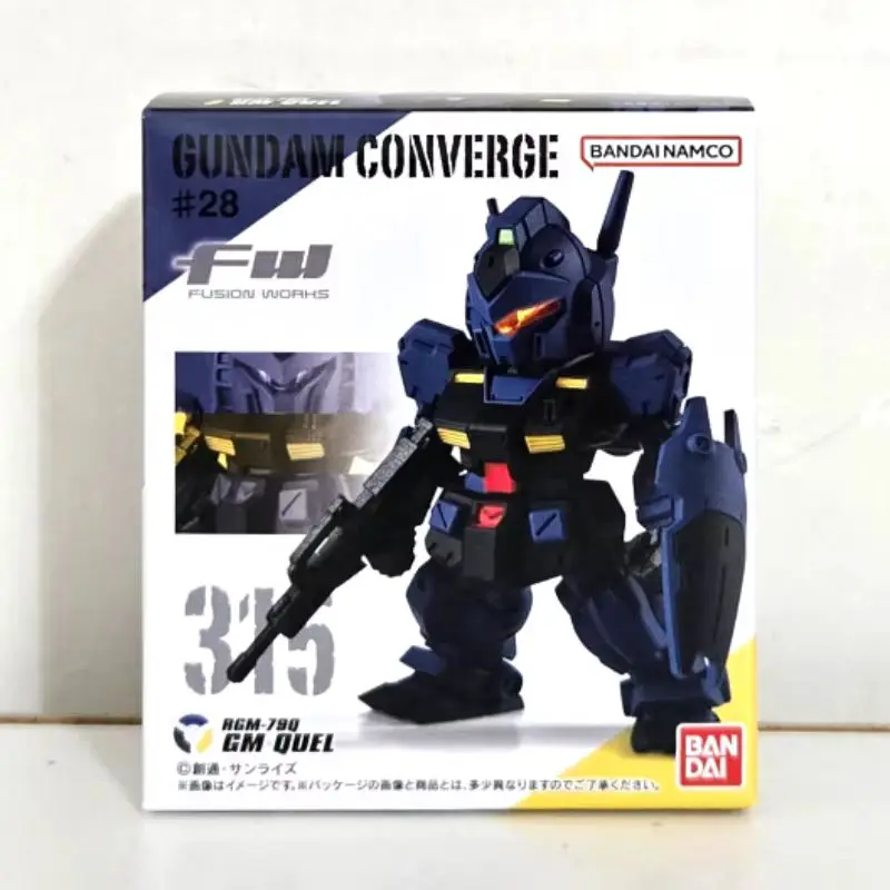 Nouveau Bandai Original Shokugan Gundam Fw Converge 28 blanc Gundam Oor Zaku Gm figurine modèle Kit jouet à collectionner Anime cadeau
