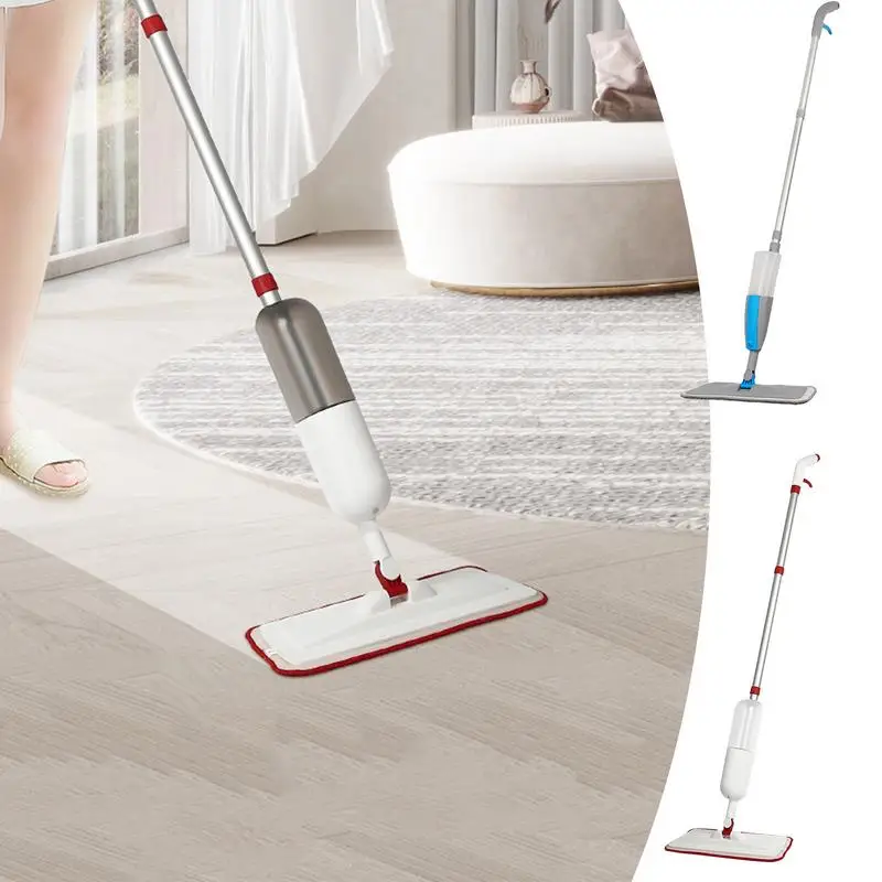 Spray Mop Broom Magic Flat Mops for Floor Home Cleaning Tool Brooms Household with Reusable Microfiber Pads Cleaning Tools Mop