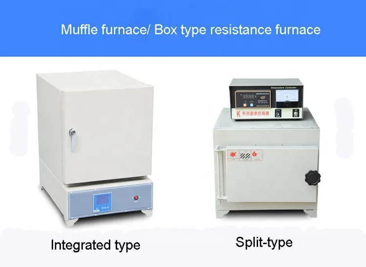 Мини 1200-градусная высокотемпературная лабораторная керамическая муфельная печь