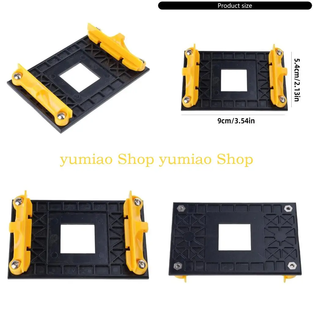 587B Motherboard Cpu Fan Base Bracket Clip Cooling Backplate Cooling Bracket Heat Dissipation Holder for AM4 Desktop