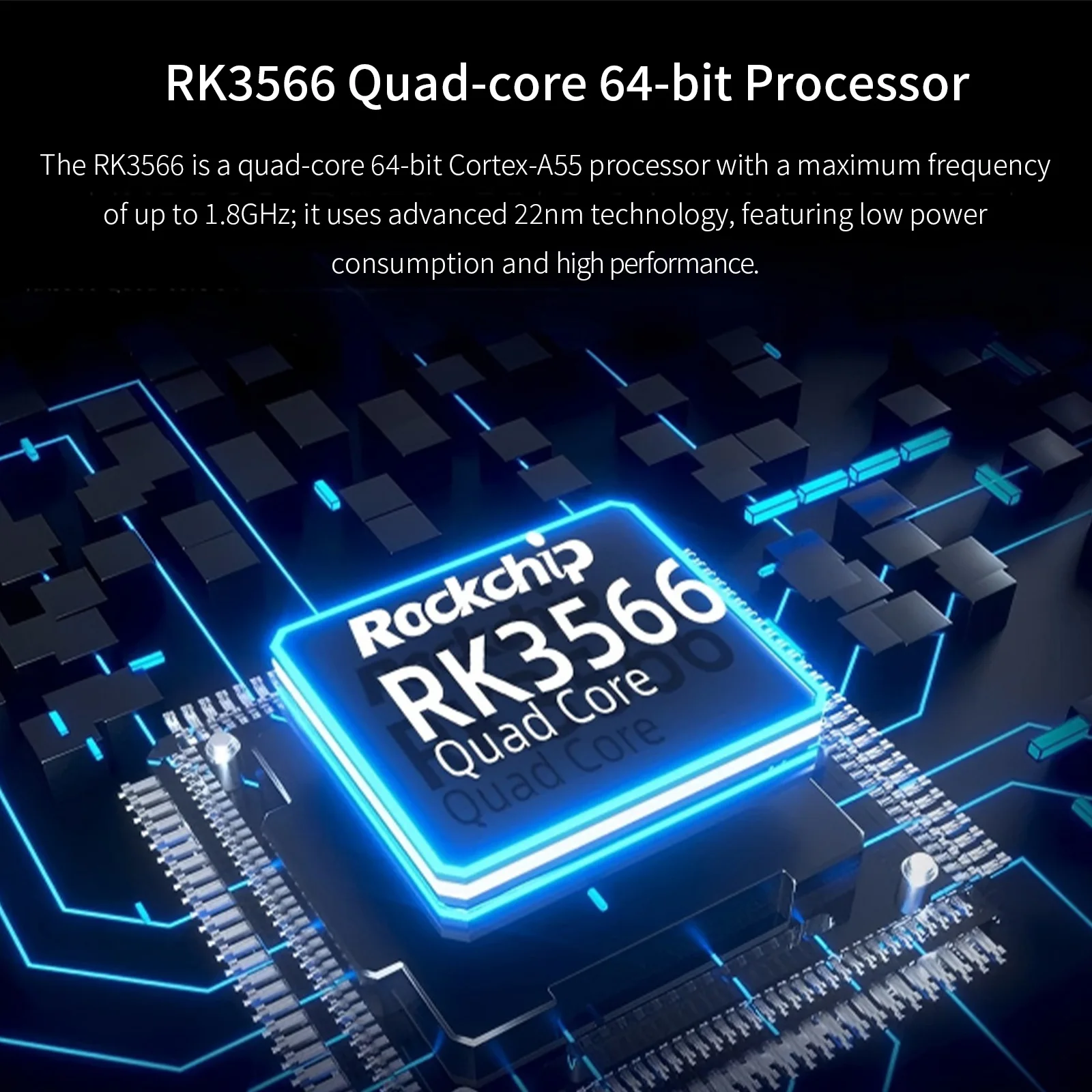 Firefly Core-3566JD4 AIO3566JD4 Quad-Core AI System on Module Rockchip RK3566 64-bit Processor for IoT Applications