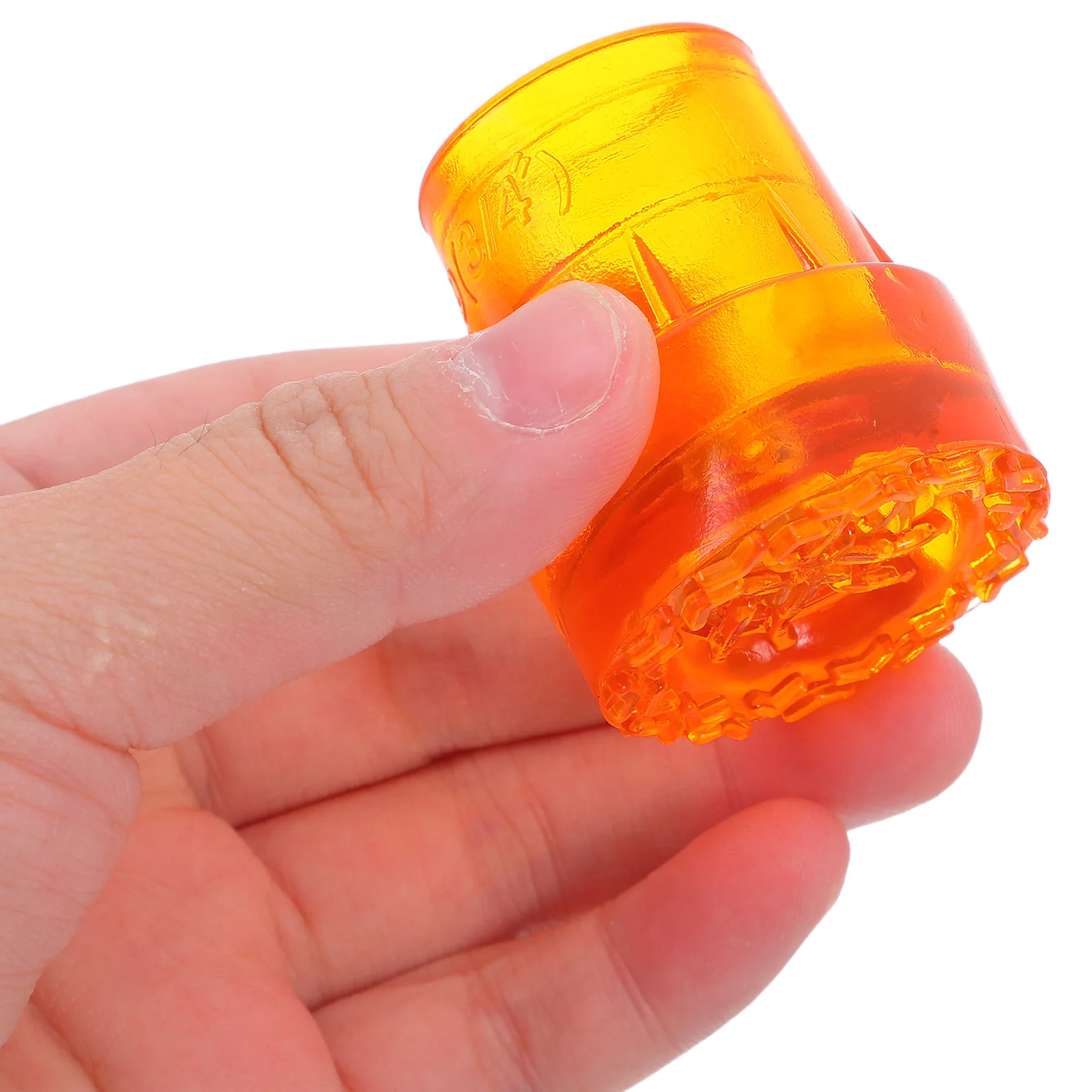 

10 Pcs Anti-slip Crutch Head Replacement Rubber Cane Non-slip Tips Heavy Duty Yellow