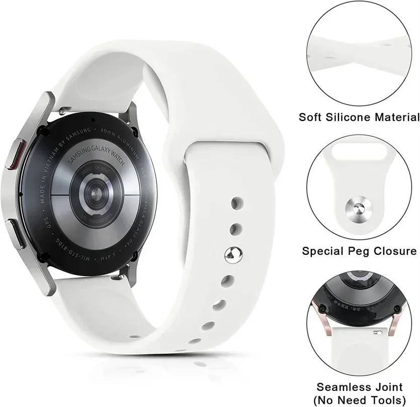 18mm 20mm 22mm Silicone Strap For Huawei Watch 6 6Pro 46MM 43MM/42MM Wrist Band For Huawei Watch 5 4 3 3Pro/GT7Pro/GT7 6 5/GT3SE