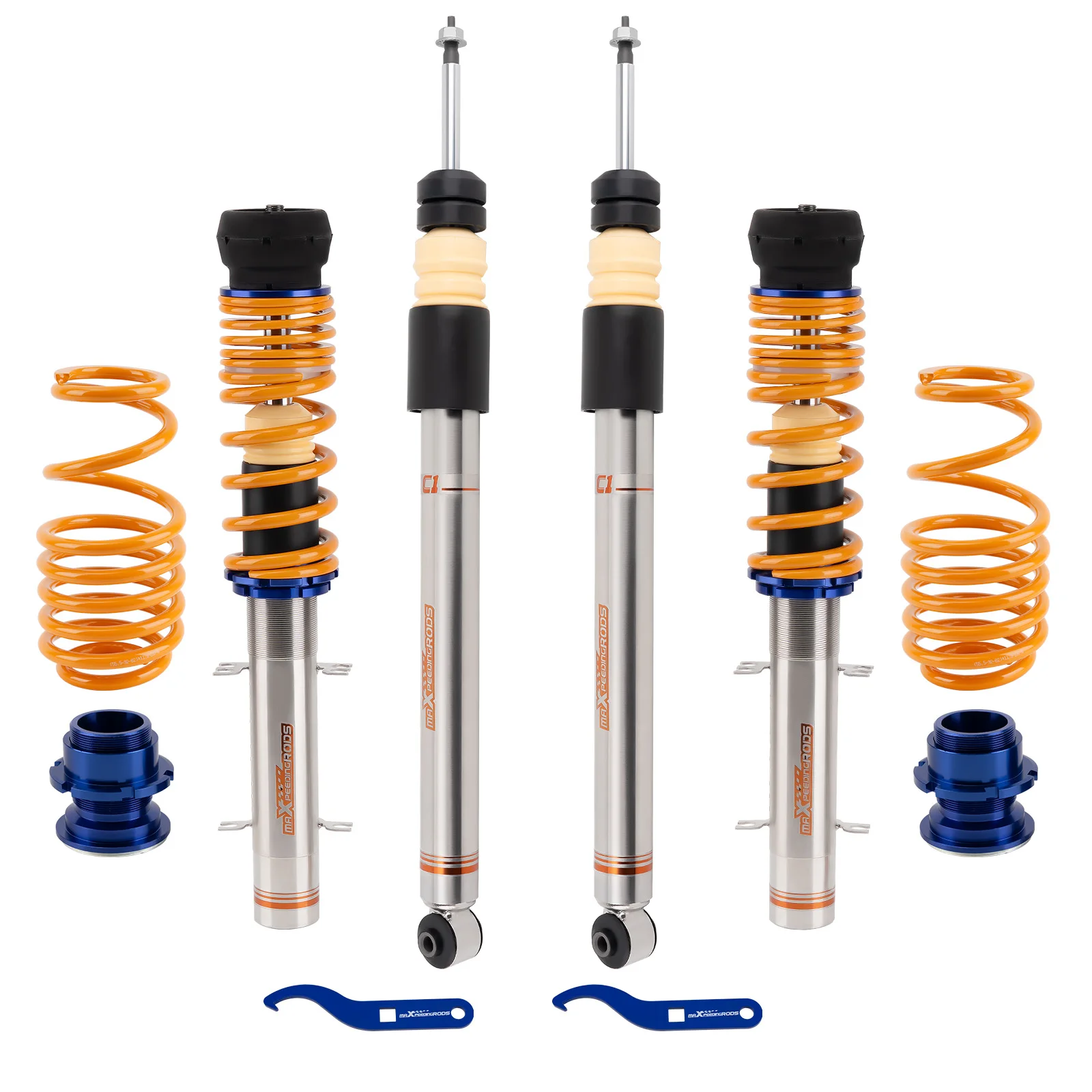 Comfort Coilover Suspension Kit For VW GOLF IV 1J1 Audi TT FWD 2000-2006