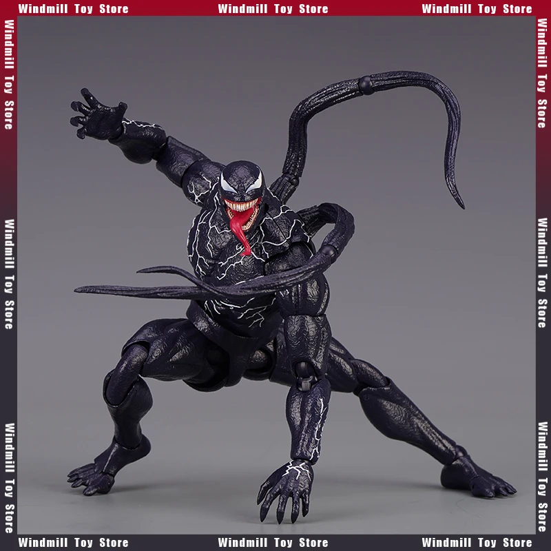 20cm Venom Figute Marvel Anti-hero Eddie Brock Symbiote Anime Peripheral 20cm Action Figure Desktop Ornament Model Gifts Toys