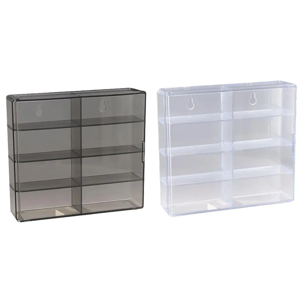 1:64 Acrylic Car Display Box For Hot Wheels Car Model Toy Dustproof Stackable Car Storage Box For Hotwheels