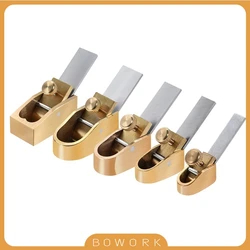 5PCS Professional Violin Plane Cutter Violin Tool Woodworking Plane Cutter Brass Luthier Tool For Violin & Viola Top Back Side