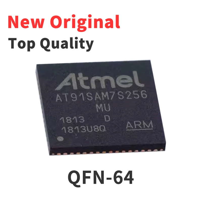 (1 Piece) AT91SAM7S128D-MU AT91SAM7S256D-MU QFN-64 New Original Chip IC