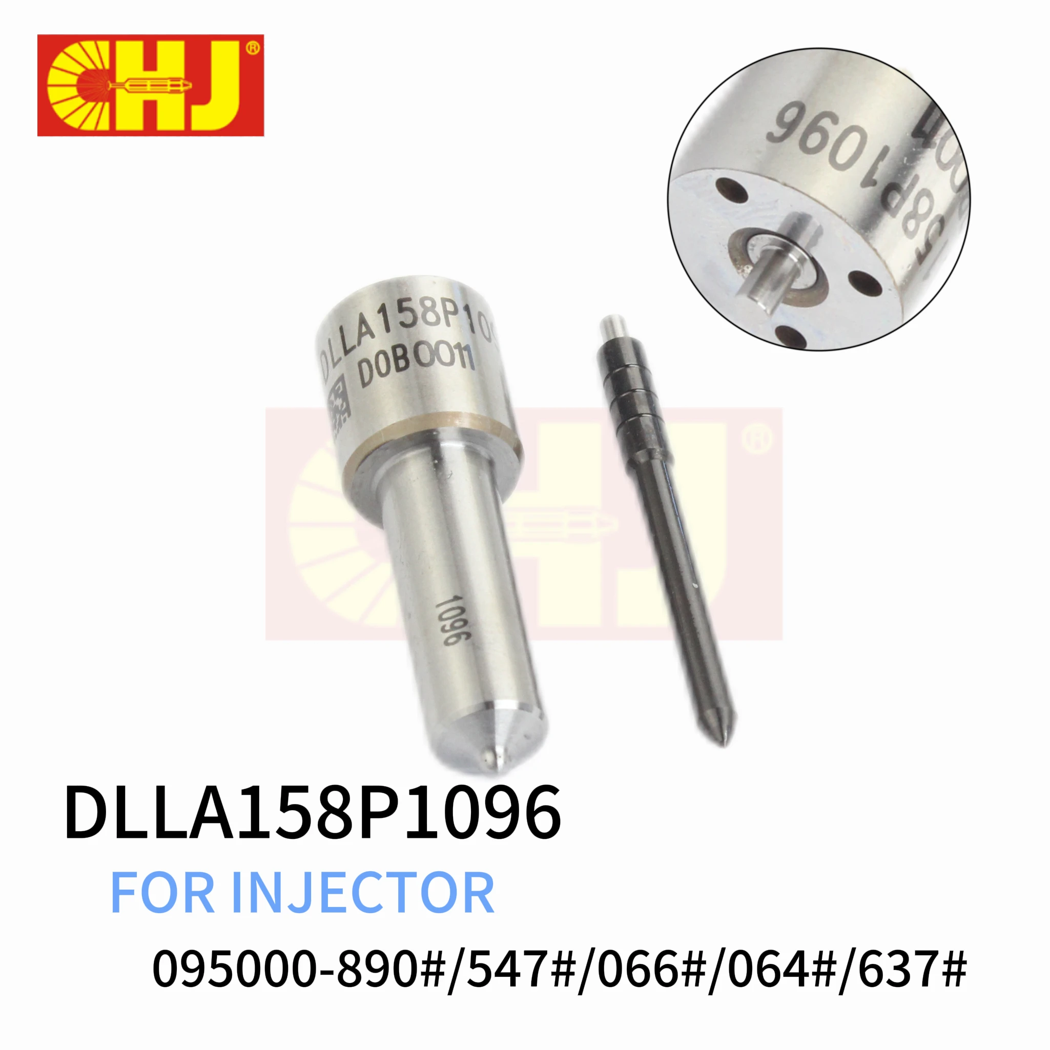 

China Made New DLLA158P1096 Fuel Injector Nozzle 093400-1096 For 093400-1096 095000-8900 095000-5470 For ISUZU 4HK1/6HK1