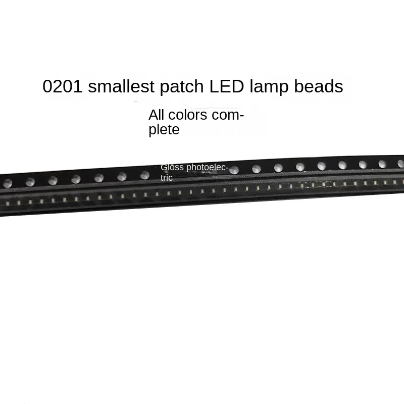 0201 white green red blue warm white yellow light mini high brightness micro LED patch lamp beads ultra small size