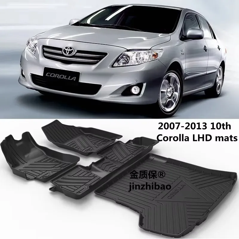 

Использование для 2007-2013 Toyota Corolla, автомобильный ковер, коврики Corolla, коврик Corolla, тонущий коврик, подходит для Corolla, водонепроницаемые коврики