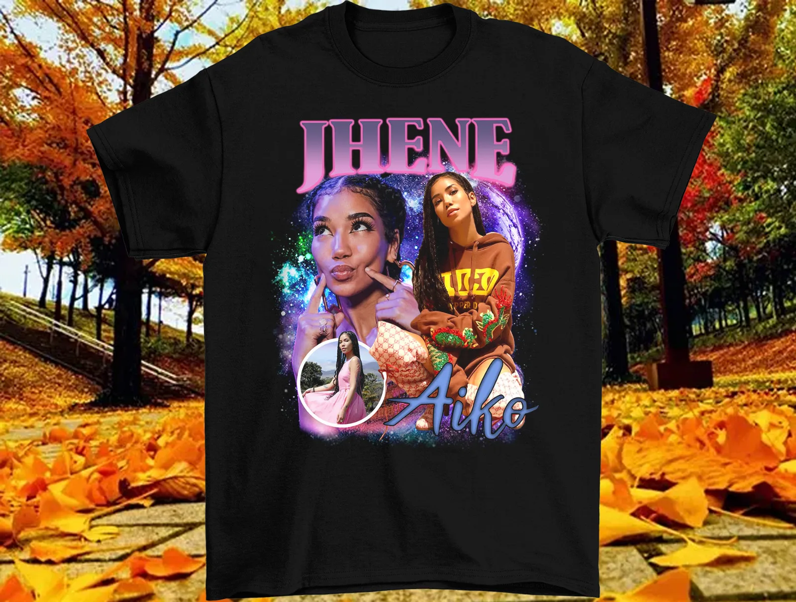 

Jhene Aiko Singer Album Music Gift For Fan Black Tee Unisex T-Shirt All Size