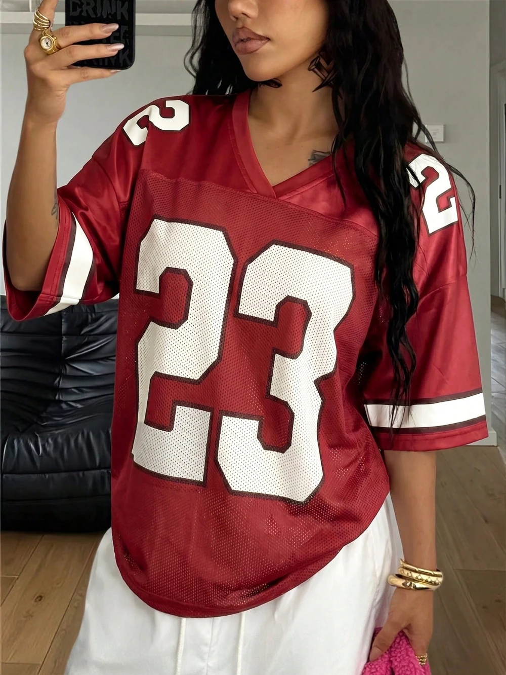 Women's New 23 Letter Printed - Street Fashion China ulasan dan harga