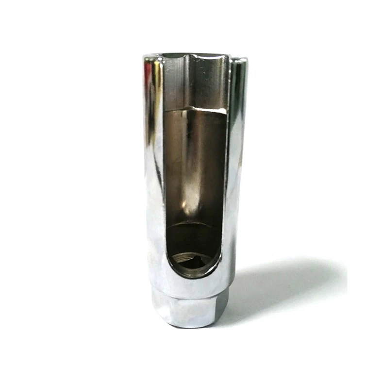 

Highly Compatible with Oxygen Sensors, Silver 7/8" 22mm Oxygen Sensor Sleeve, 1/2 Driver Oxygen Sensor Disassembly Tool