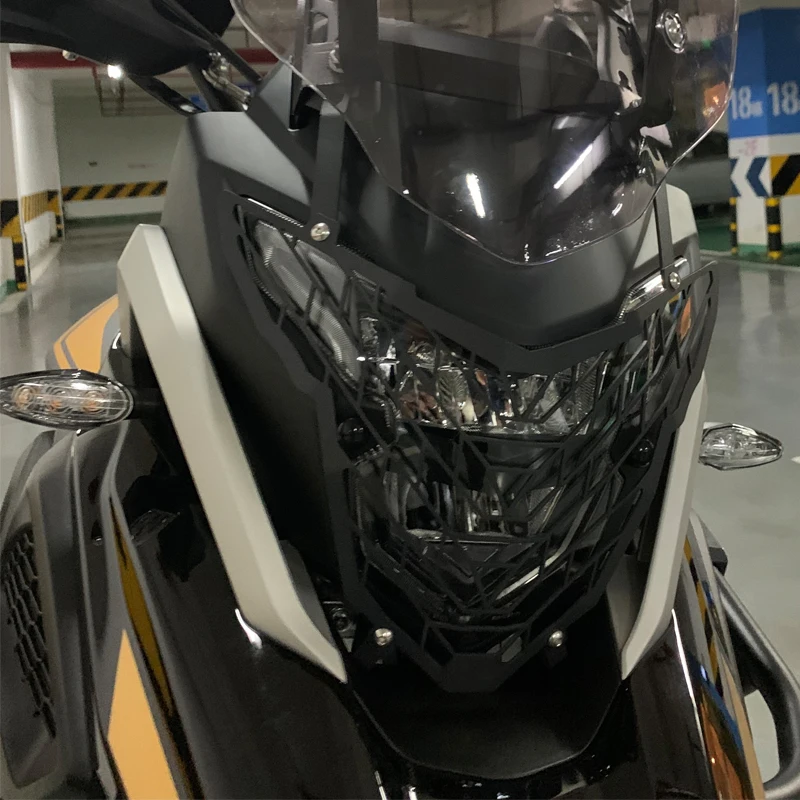 

FOR KOVE 500X 400X 525X Headlight Protector Grille Light Cover Protective Guard 500 X 400 X Motorcycle CNC Aluminium Accessories