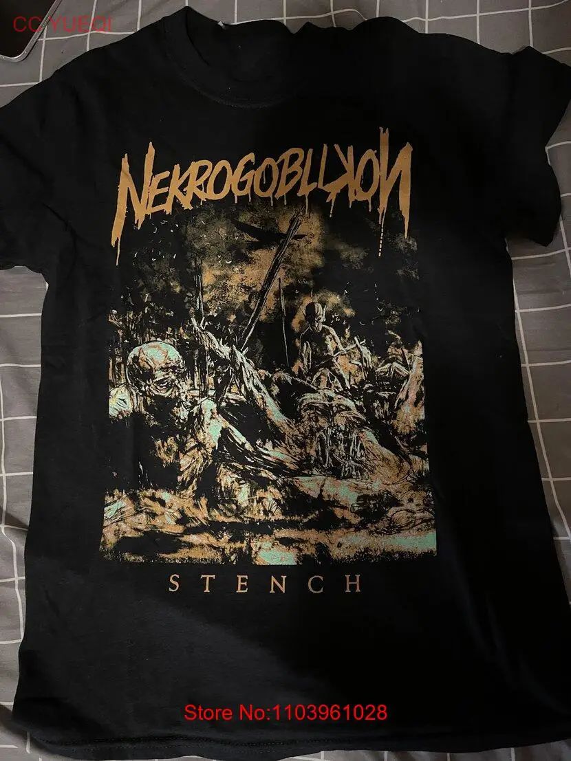 New Popular Nekrogoblikon Black T-Shirt Cotton Full Size S-5XL YG254