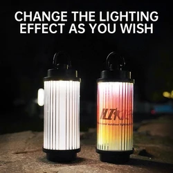 Multi-functional camping light portable atmosphere hanging light outdoor portable LED camping light tent light long life