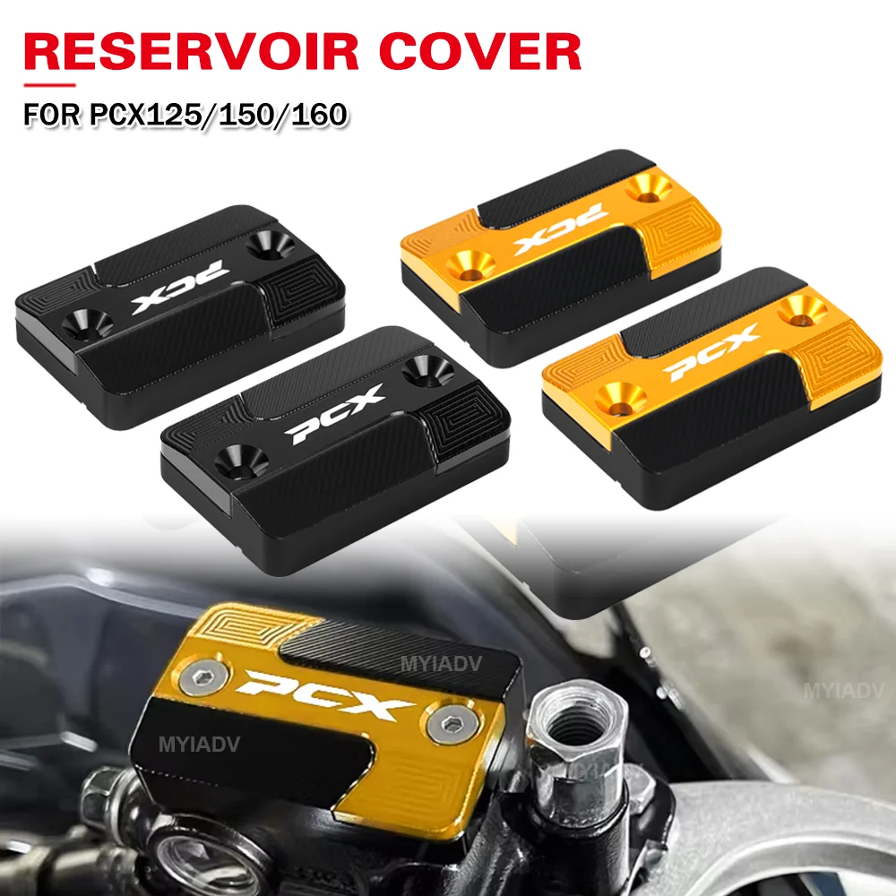 

Motorcycle Front Brake Reservoir Fluid Tank Cover Engine Oil Cup Cap Accessories For Honda PCX125 PCX150 PCX160 PCX 125 160 150
