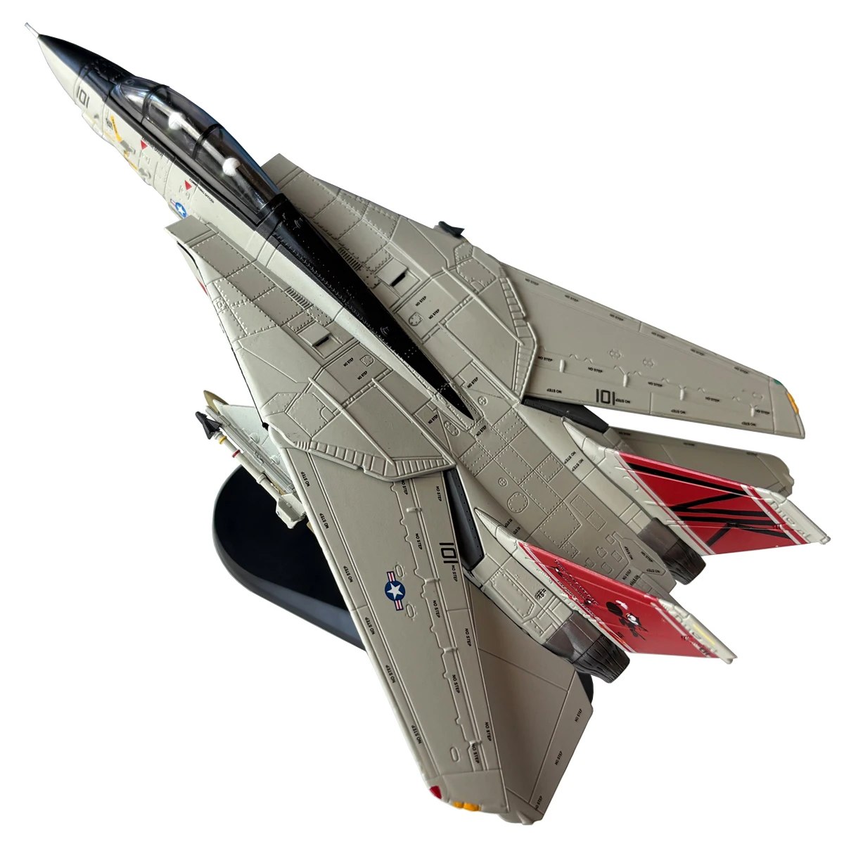 Model Kit Plane - 1/100 Maßstab U.S. F14 Kampfflugzeug F-14