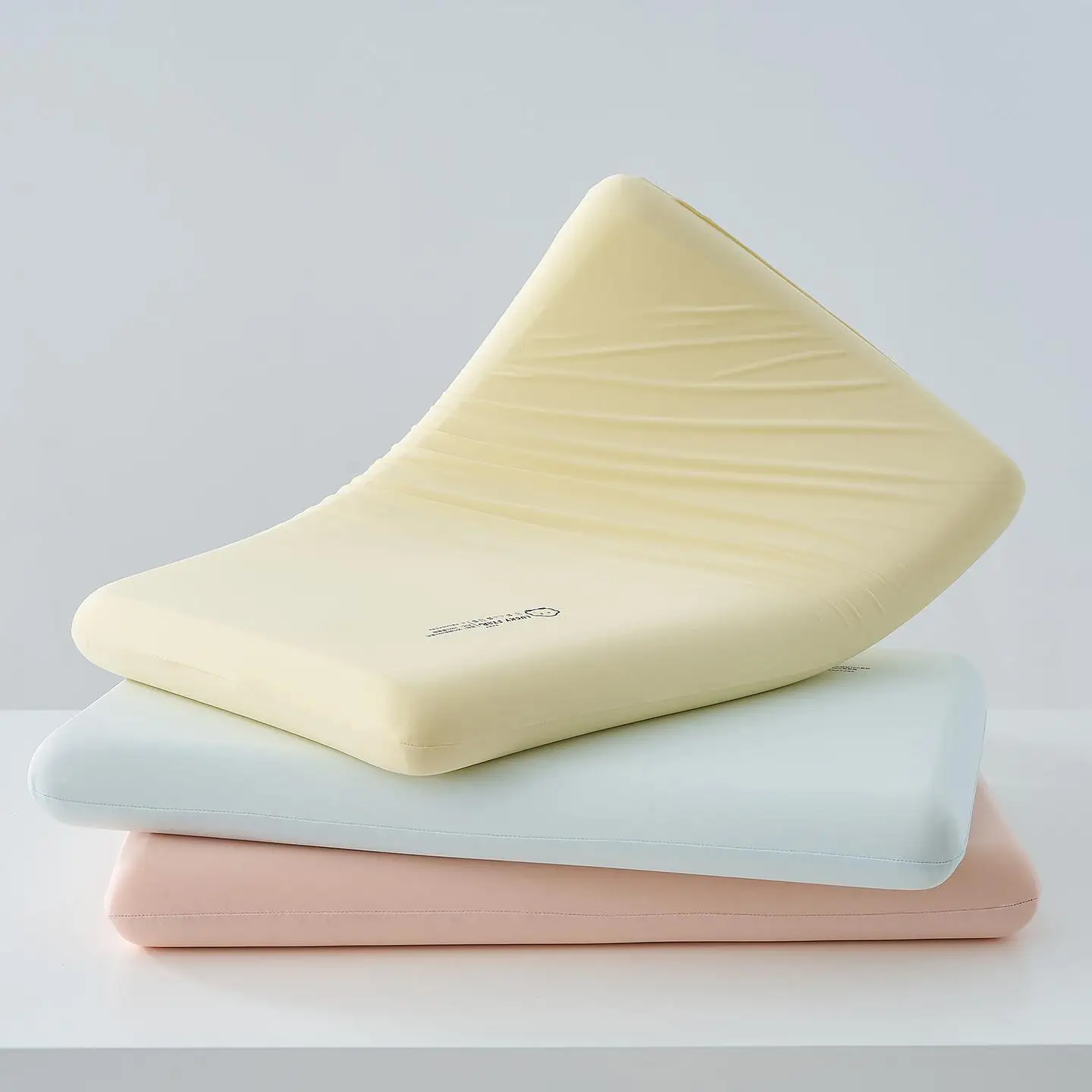 Memory Foam Baby Pillow Slow Rebound Zero Pressure Help Sleep Neck Support New Student Cotton Filled Soft Hard Dual Use