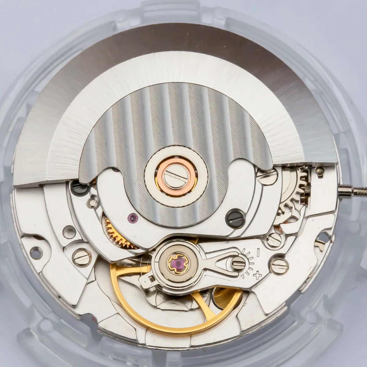 Seagull Automatic Mechanical Gold and Silver Watch Movement 2836-2 Dual Date Display Eta 2836 Clone Watchmaker Parts Replacement