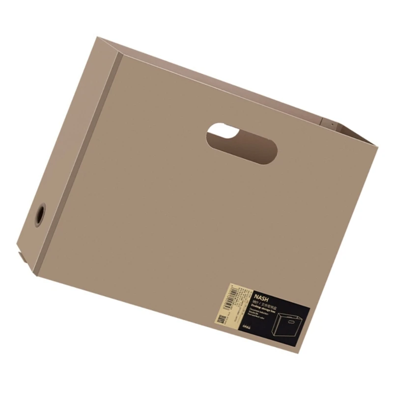 4 ความจุขนาดใหญ่แฟ้มกล่องพลาสติกเอกสารกล่องแฟ้มกล่องเก็บพับโต๊ะOrganizerเครื่องเขียน