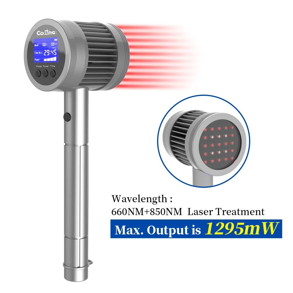 Laser Therapy Pulse and Continuous Wave Two Working Modes Effective for Pain Relief