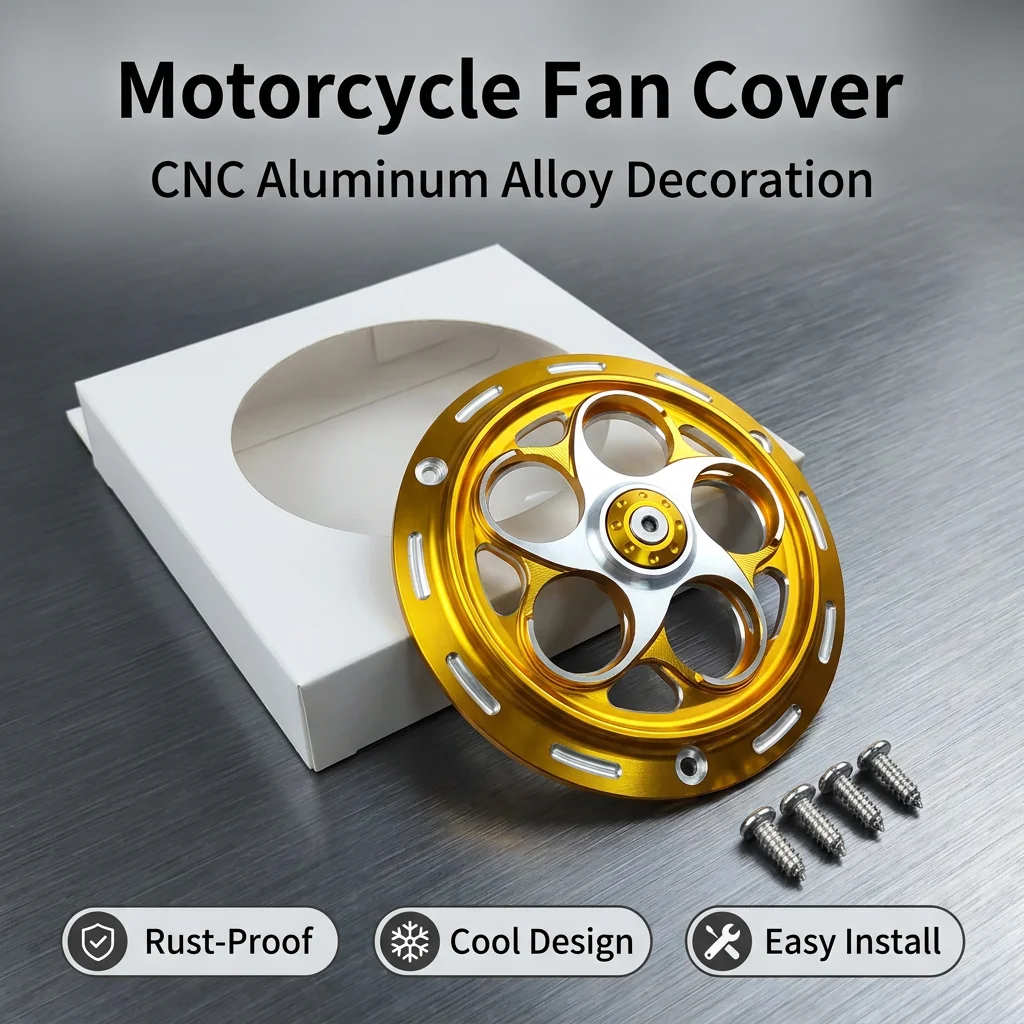 Motorcycle Modified Cooling Cover, Engine Rotating Fan Cover, Air Inlet Cooling Cover