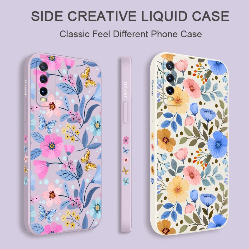 Miss Pattern Case For VIVO Y20 Y20i Y20S Y30 Y50 Y33T Y11 Y12i Y12 Y12S Y15 Y17 Y19 Y21 Y21T V23 V23E V21 V20 S1 Pro 5G