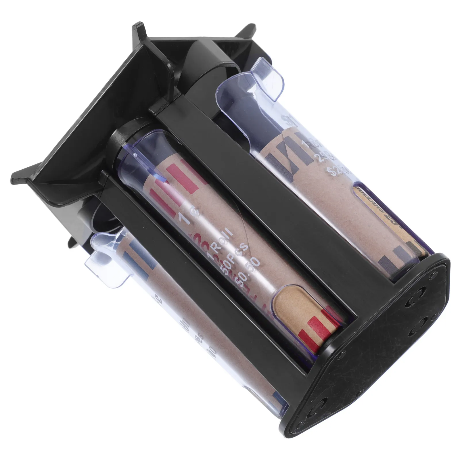 

Compact Coin Holder for Desk with Advanced Sorting Technology Large Capacity Reusable Plastic Coin Storage Solution