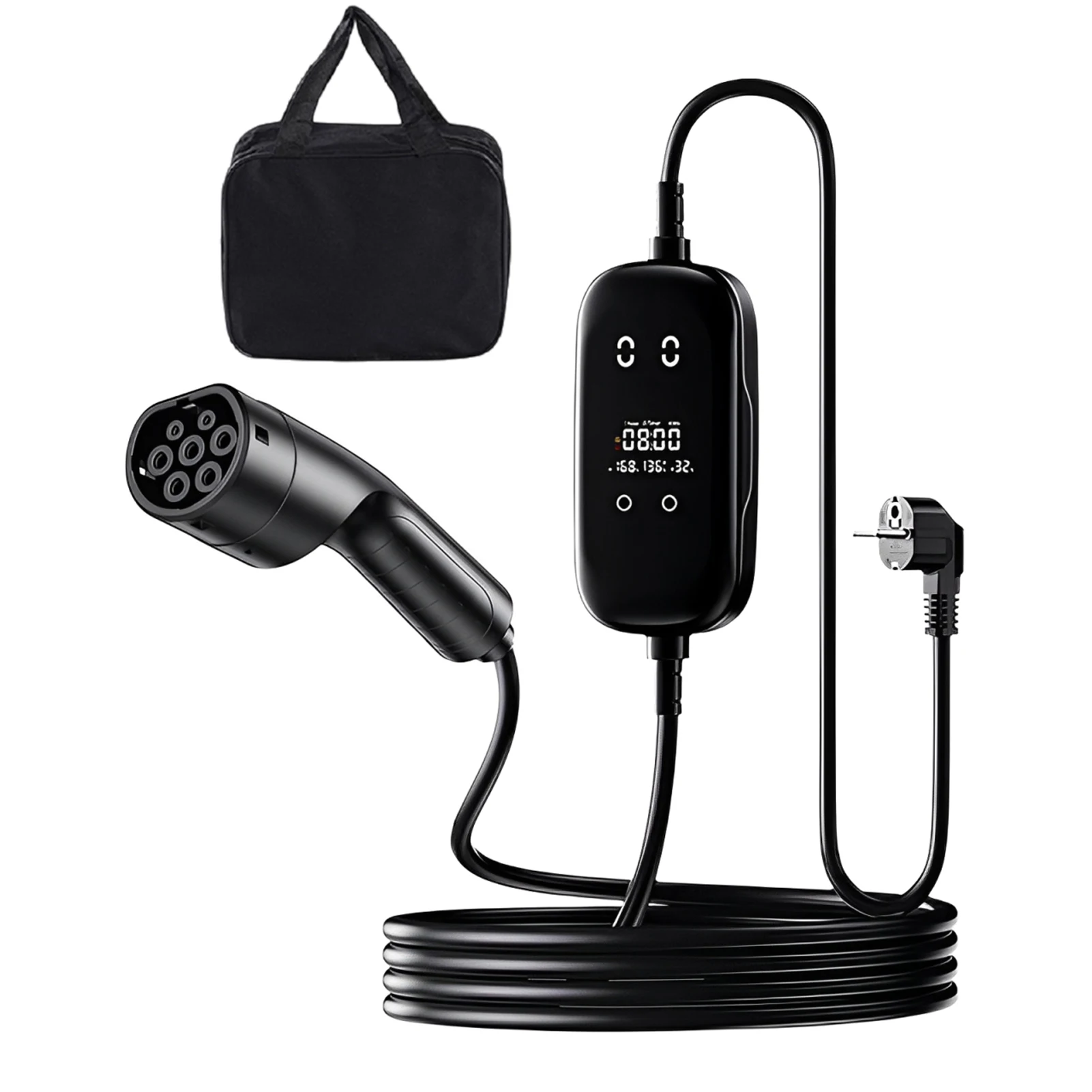 

Portable Electric Car Charger Type-2 Portable Ev Charger EV Charging European Standard Car Charging