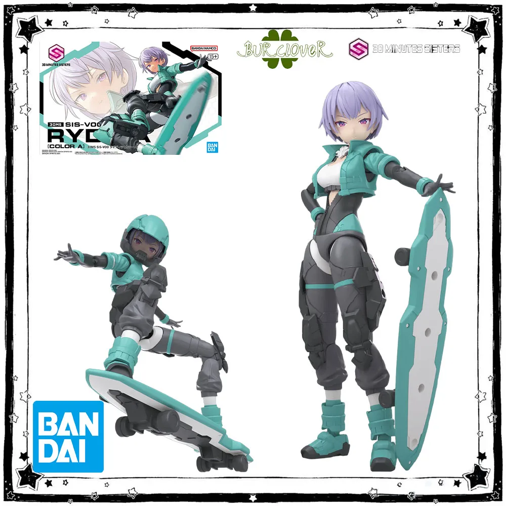 

Оригинальный набор персонажей Bandai 30MS SIS-V00 Ridira [цвет A], экшн-фигурки, игрушки для мальчиков/девочек/детей/Рождественский подарок