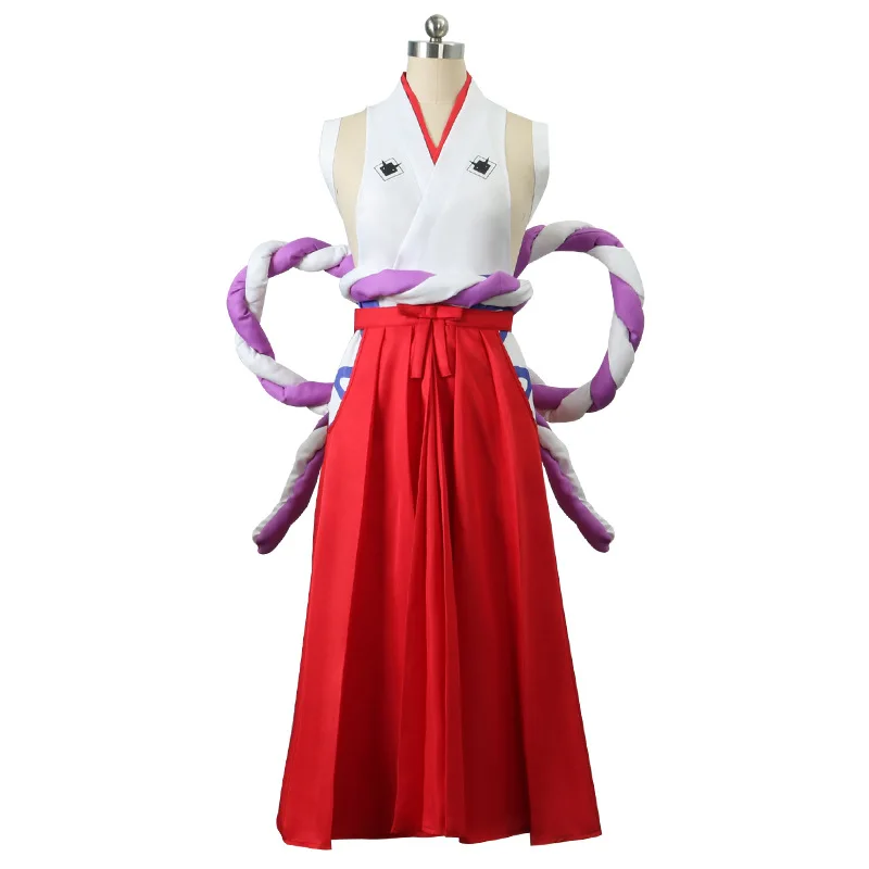 Anime Character Seven Generals Nico Robin Plays Kimono Top And Pants Set Suitable For Party Performance Costumes
