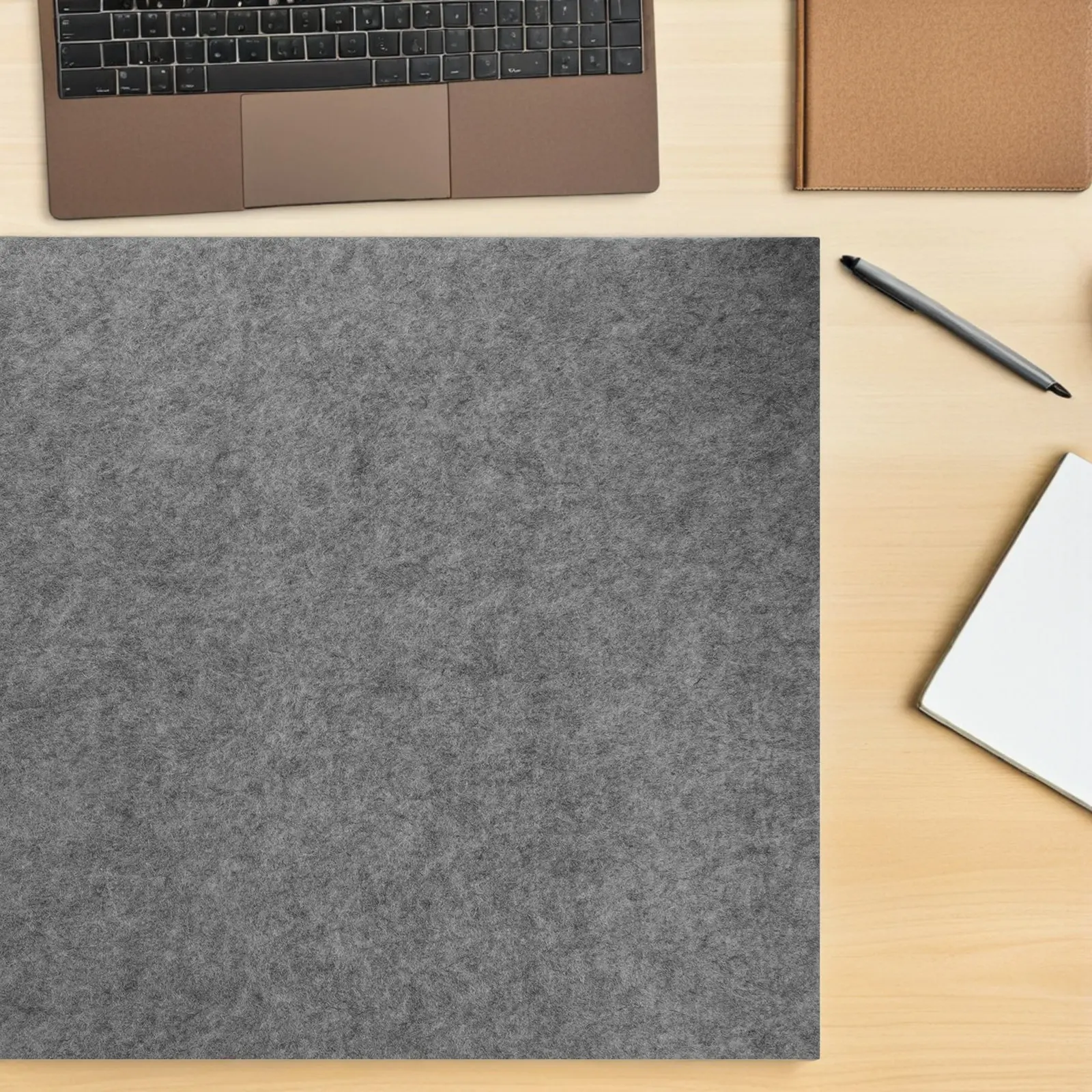2Pcs Calligraphy Felt Mats Thick Wool Felt 31.5x23.6in Painting Desk Mat for Chinese Calligraphy Brush Ink Absorbent Drawing Mat