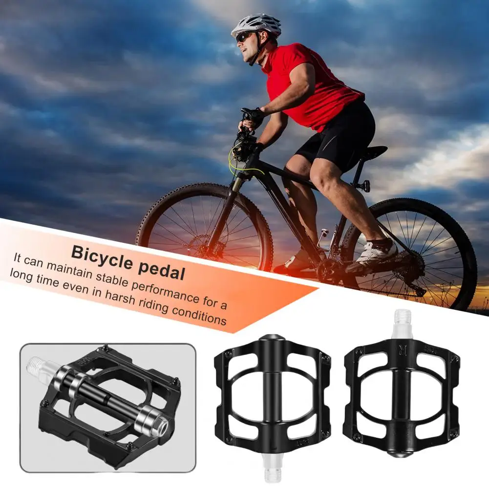 Reduced Friction Pedal High-speed Du Bearings Bicycle Pedals Non-slip Design Easy to Install Cycling Accessories for Universal